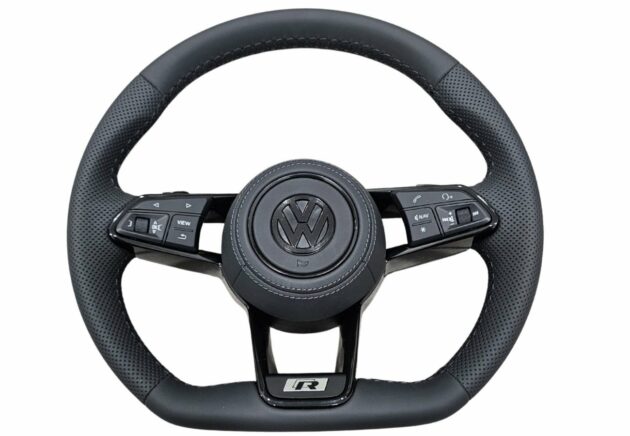 VW Golf 7 R-Line Lenkrad – Echtleder, Schaltwippen, sportliches Design