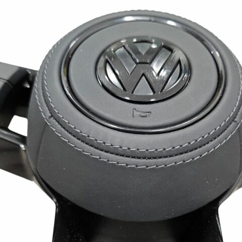 VW Golf 7 R-Line Lenkrad – Echtleder, Schaltwippen, sportliches Design – Bild 4