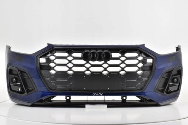 AUDI Q5 / SQ5 80A Facelift 2021+ – S-Line SUV Stoßstange mit PDC und Scheinwerferreinigern – Bild 2