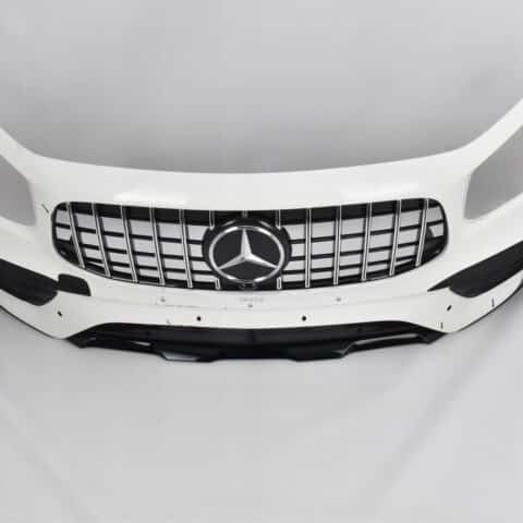 Mercedes GLB X247 35 AMG Frontstoßstange – Originalteil mit Parktronic & GT-Grill (Silber) – Bild 3