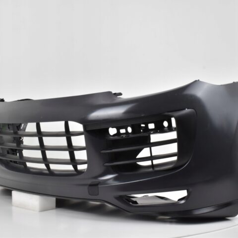 Porsche Cayenne Stoßstange vorne Turbo 7P5 Original 2015– mit Gittern – Bild 8