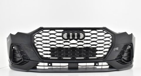 Audi Q3 83A S-Line Frontstoßstange mit PDC und Full Black Grill für Modelle ab 2018