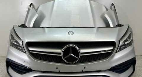 Mercedes CLA W117 45 AMG Frontpaket mit Stoßstange, Scheinwerfern, Motorhaube und Kotflügeln