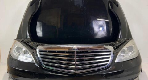 Mercedes S W221 AMG Facelift Frontpaket gebraucht – Stoßstange, Motorhaube, Kühler, Lampen