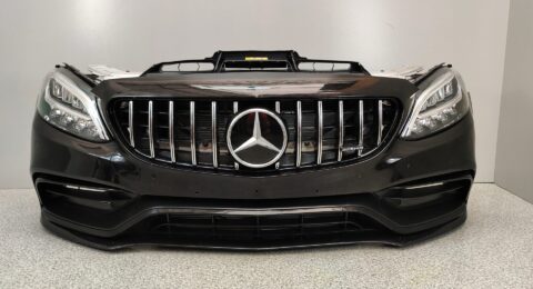 Mercedes W205 C63 AMG Facelift Frontpaket mit Stoßstange, Kühler und LED-Scheinwerfern