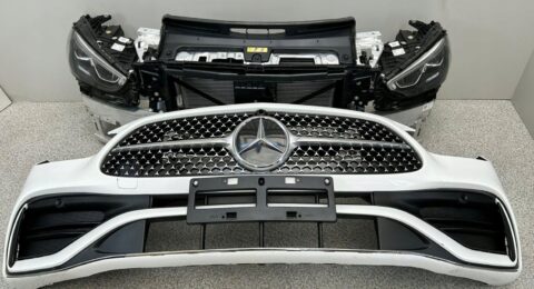 Mercedes W206 AMG Frontpaket mit Stoßstange, Kühler, Verstärkung und Performance-Lampen