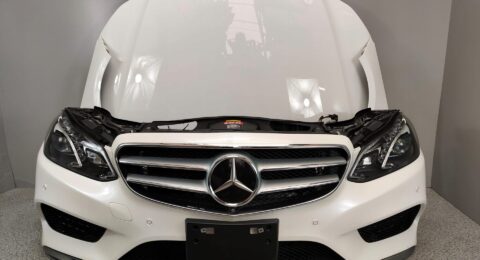 Mercedes W212 Facelift AMG Frontpaket mit Stoßstange, Kotflügeln, Motorhaube und Scheinwerfern