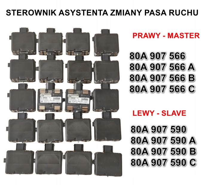 Audi Q5 Spurwechselassistent 80A907590A Modul für sicheren Spurwechsel
