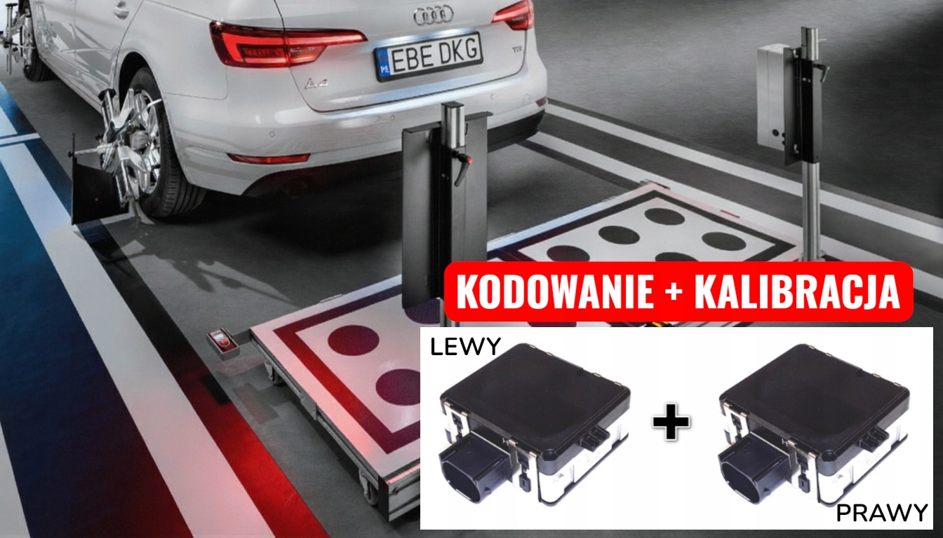 Audi Side Assist SWA Sensoren links und rechts mit Codierung und Kalibrierung