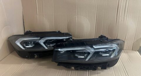 BMW 3er G20 G21 LCI Shadow Line Scheinwerfer Set Links Rechts