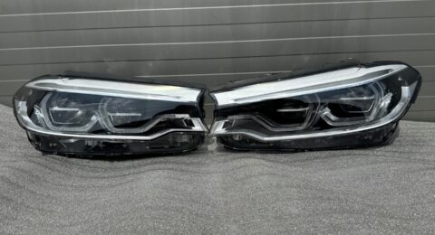 BMW G30 G31 Full LED Adaptive Scheinwerfer links und rechts mit Teilenummern 8499109 und 8499110
