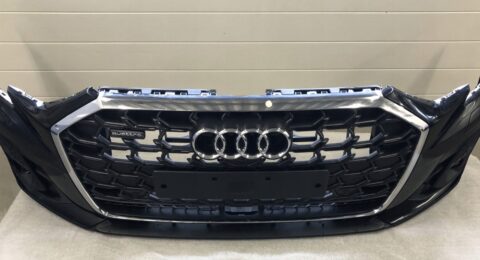 Gebrauchte Audi A8 D5 S-Line Frontstoßstange mit 6x PDC und Teilenummer 4N0807437J