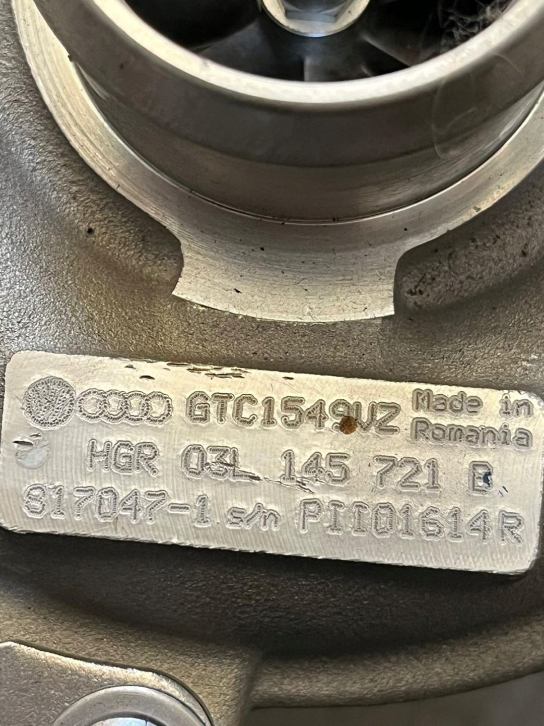 Gebrauchter Audi A4 A5 A6 Q5 Seat Exeo Turbolader Teilenummer 817047-1 03L145721B