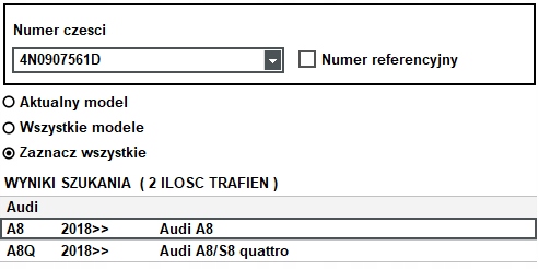 Gebrauchter Audi A8 D5 Distronic Sensor (Radar / ACC) Teilenummer 4N0907561D