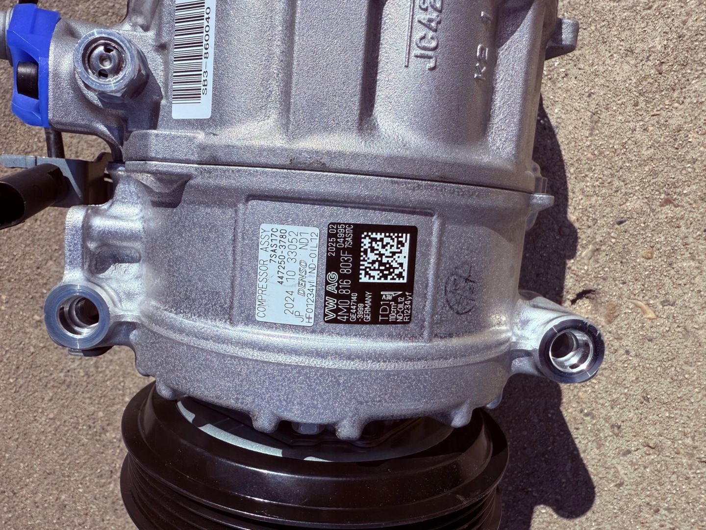Gebrauchter Audi Q7 Q8 Klimakompressor 4M0816803F für Audi Q7 4M und Q8 4M