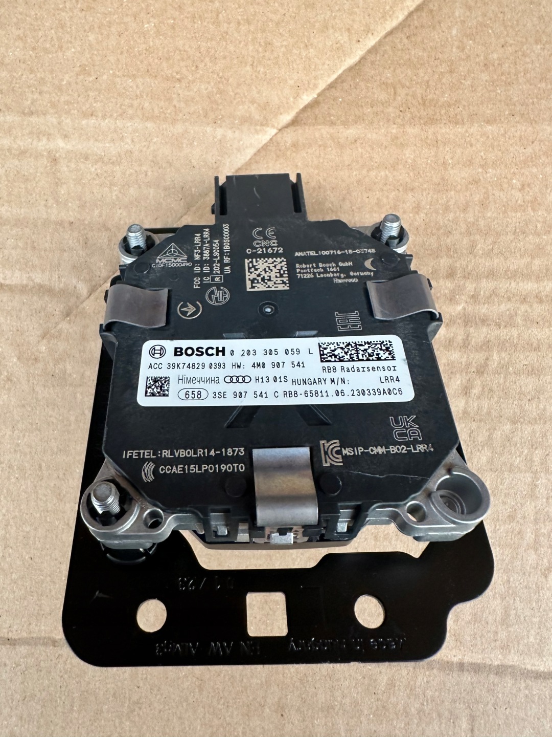 Gebrauchter Audi Q7 SQ7 Radar Sensor ACC Disctronic 4M0907541