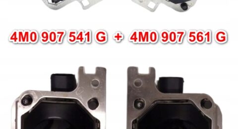 Gebrauchter Audi Q7 SQ7 Radarsensor ACC mit Teilenummern 4M0907541G und 4M0907561G