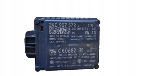Gebrauchter Radar Sensor Distronic VW Skoda 2Q0907572J für adaptive Geschwindigkeitsregelung