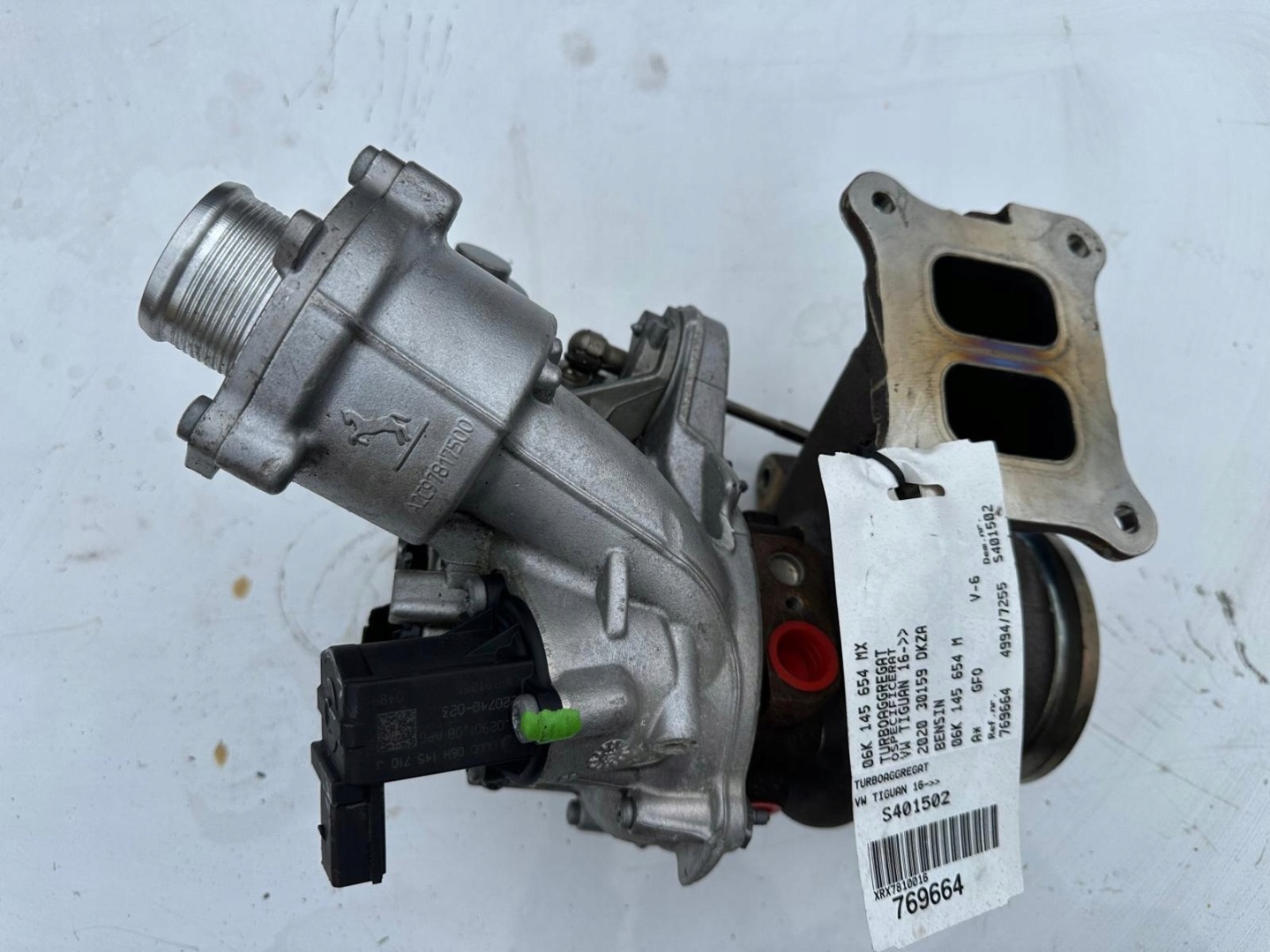 Gebrauchter VW Audi 2.0 TFSI Turbolader 06K145654M für Volkswagen Seat Skoda