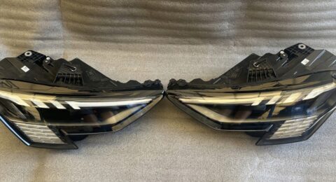 Gebrauchtes Set Audi A3 8Y Full LED Matrix Scheinwerfer für Audi A3 und RS3 8Y Modelle.