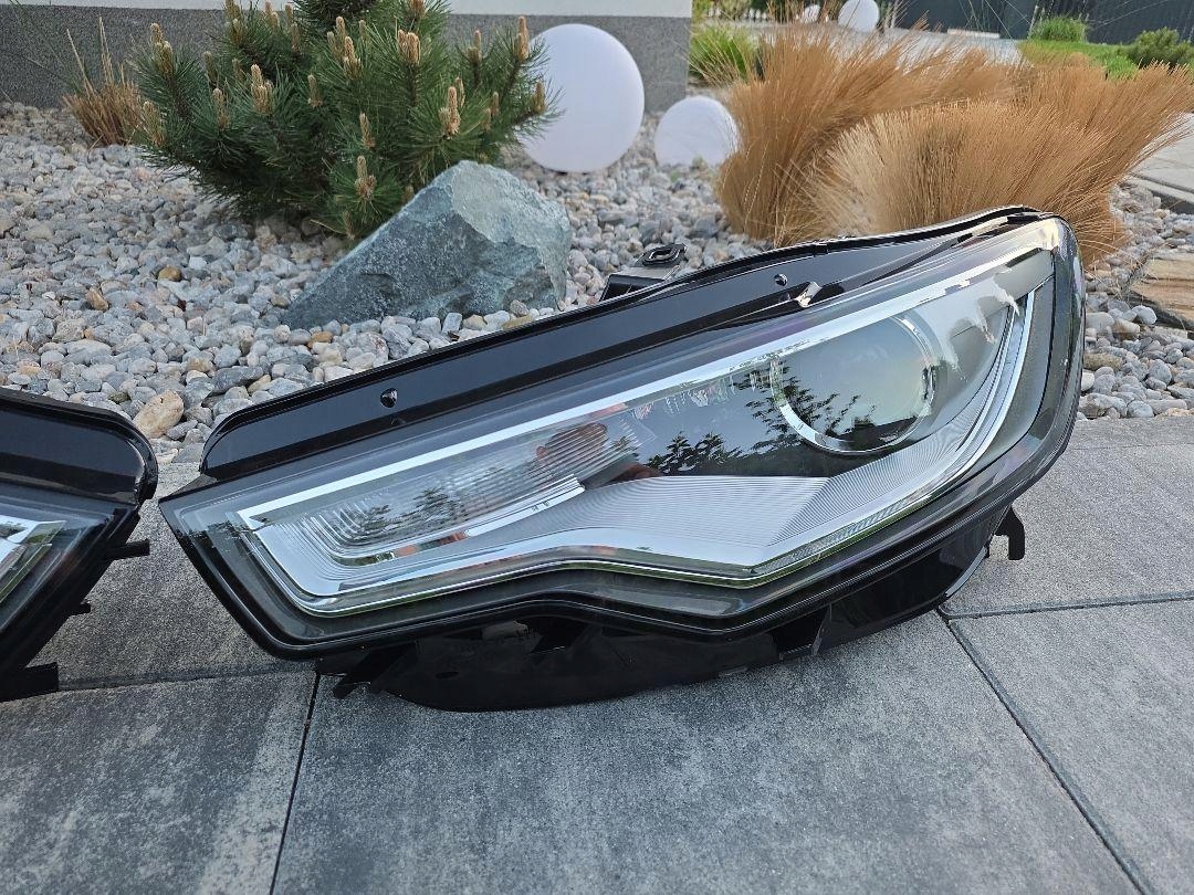 Gebrauchtes Set Audi A6 C7 Bi-Xenon LED Scheinwerfer für die Modelle A6, S6, RS6 der Baureihe C7 (4G0/4G).