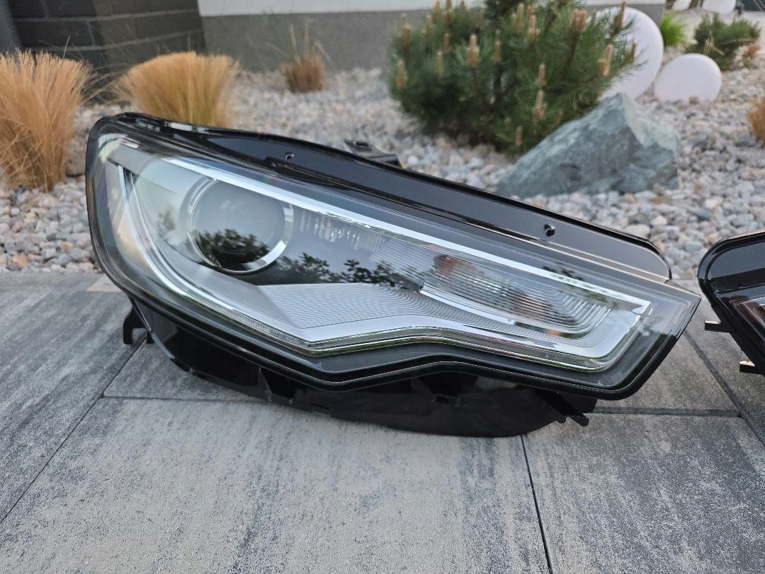 Gebrauchtes Set Audi A6 C7 Bi-Xenon LED Scheinwerfer für die Modelle A6, S6, RS6 der Baureihe C7 (4G0/4G).