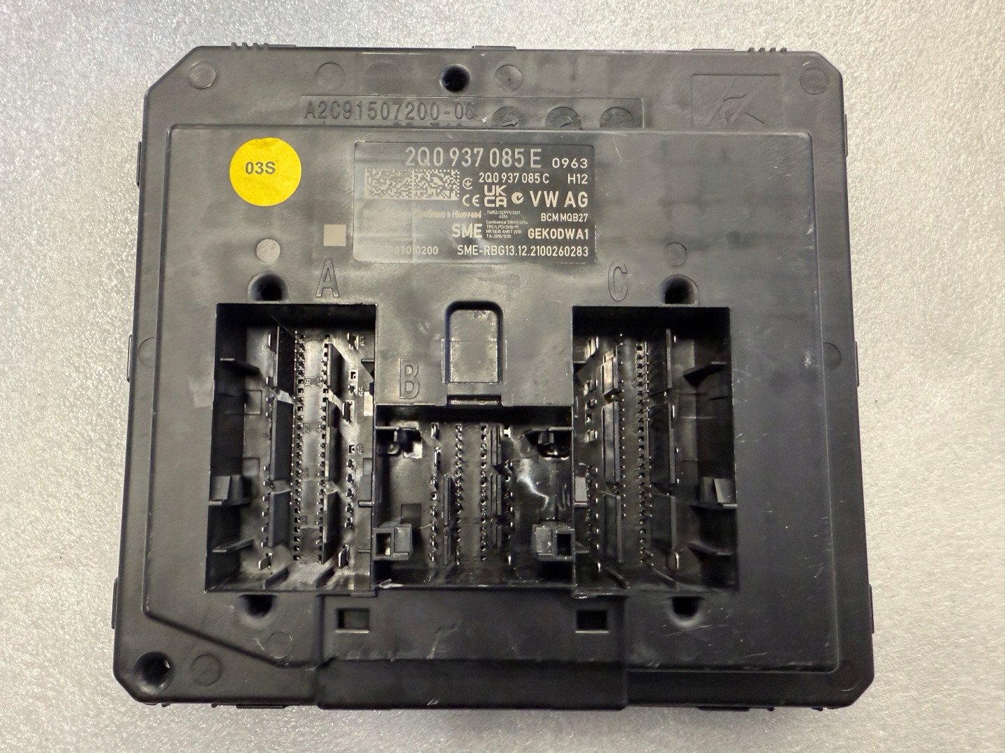 Gebrauchtes VW Audi Komfortmodul 2Q0937085E für verschiedene Fahrzeugmodelle
