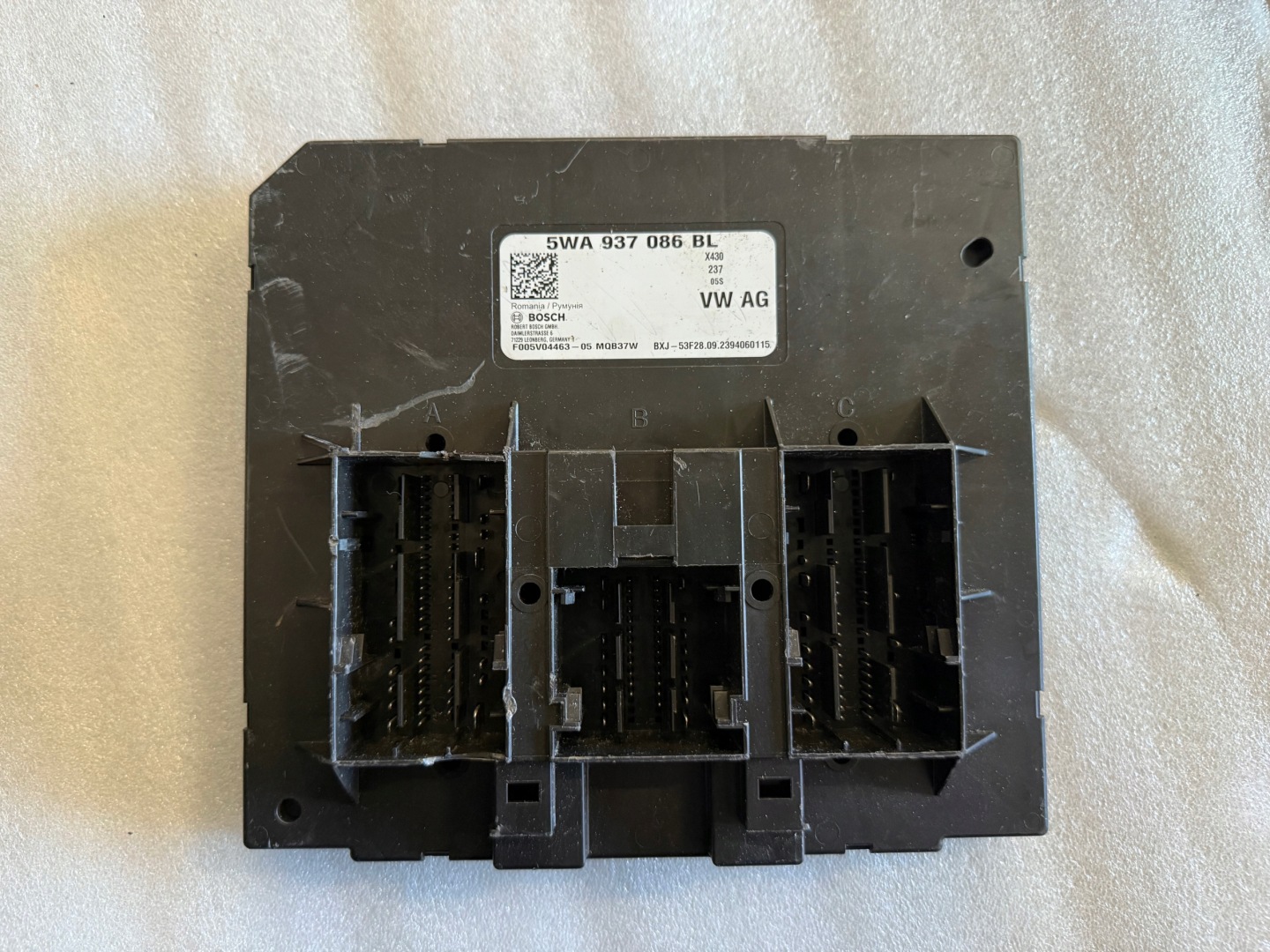 Gebrauchtes VW Komfortmodul 5WA937086BL für verschiedene VW Modelle