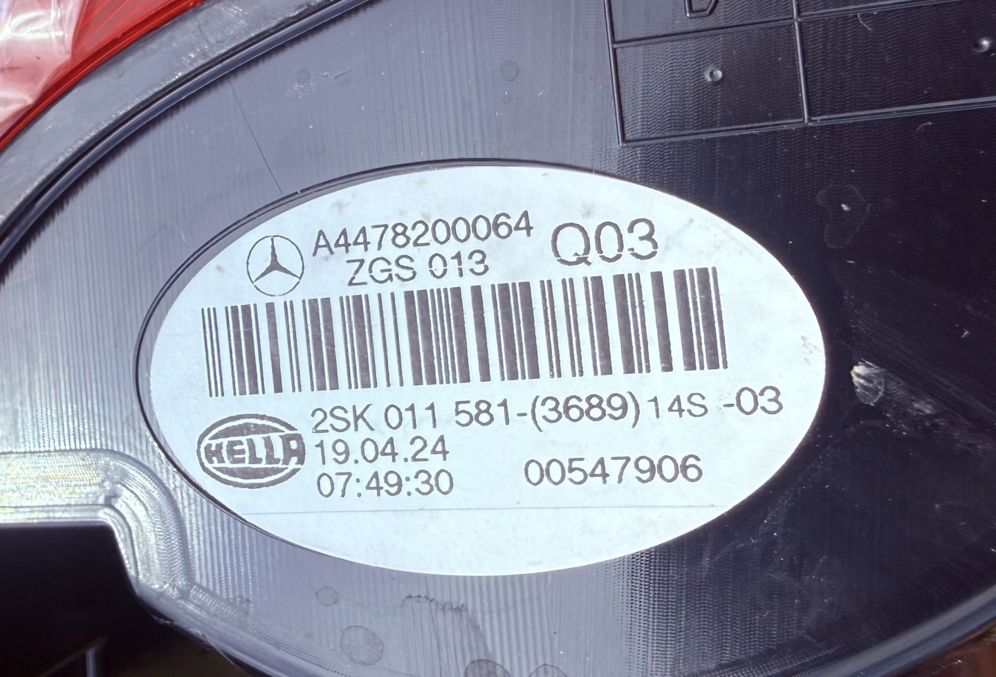 Mercedes V-Klasse W447 Front Heck Set Stoßfänger vorne und hinten
