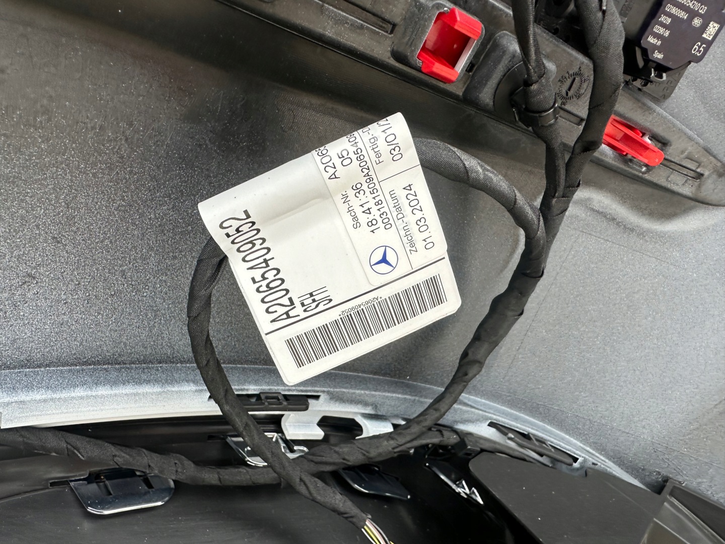 Mercedes W206 C-Klasse Heckstoßstange PDC A2068802700 gebraucht