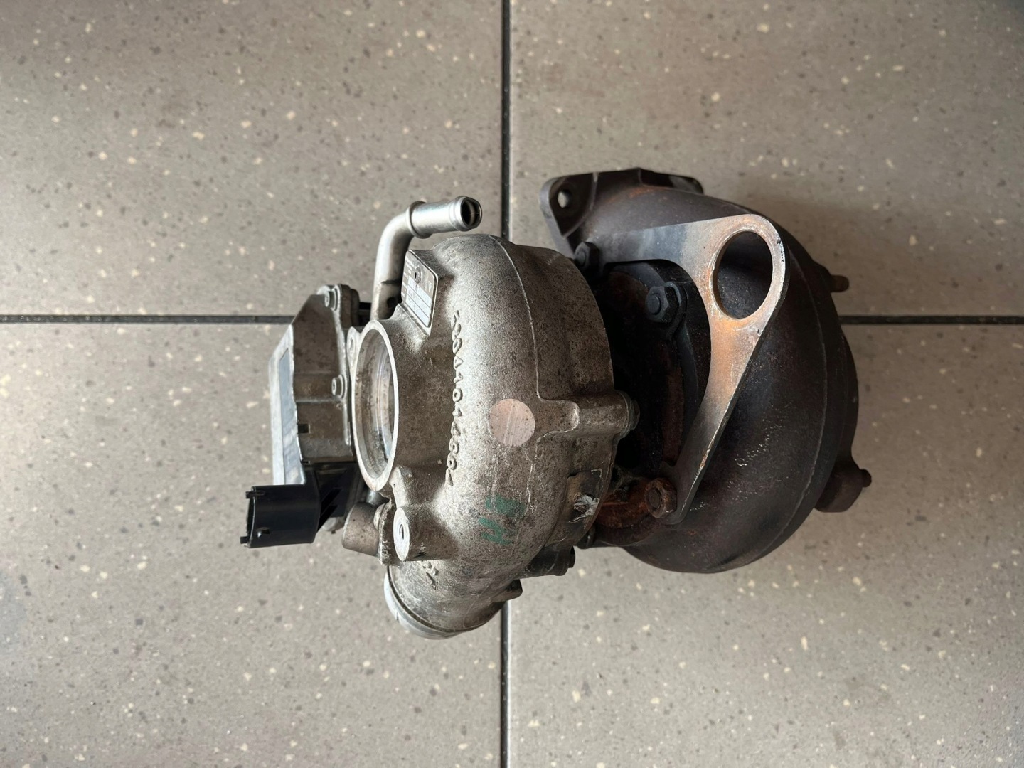 Porsche 991 Turbo S Turbolader 3.8 560PS mit Teilenummer 9A112301770 und 9A112301771