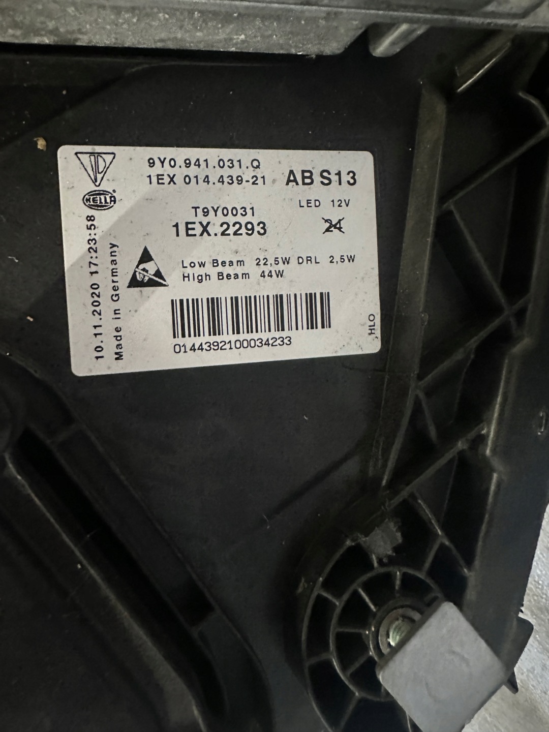 Porsche Cayenne LED Scheinwerfer 9Y0941031Q 9Y0941032Q