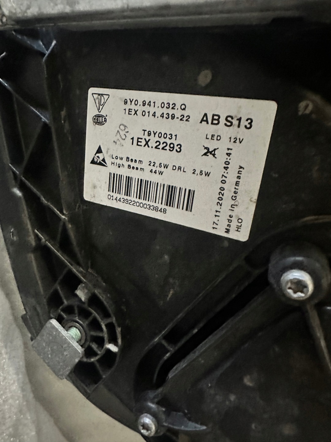 Porsche Cayenne LED Scheinwerfer 9Y0941031Q 9Y0941032Q