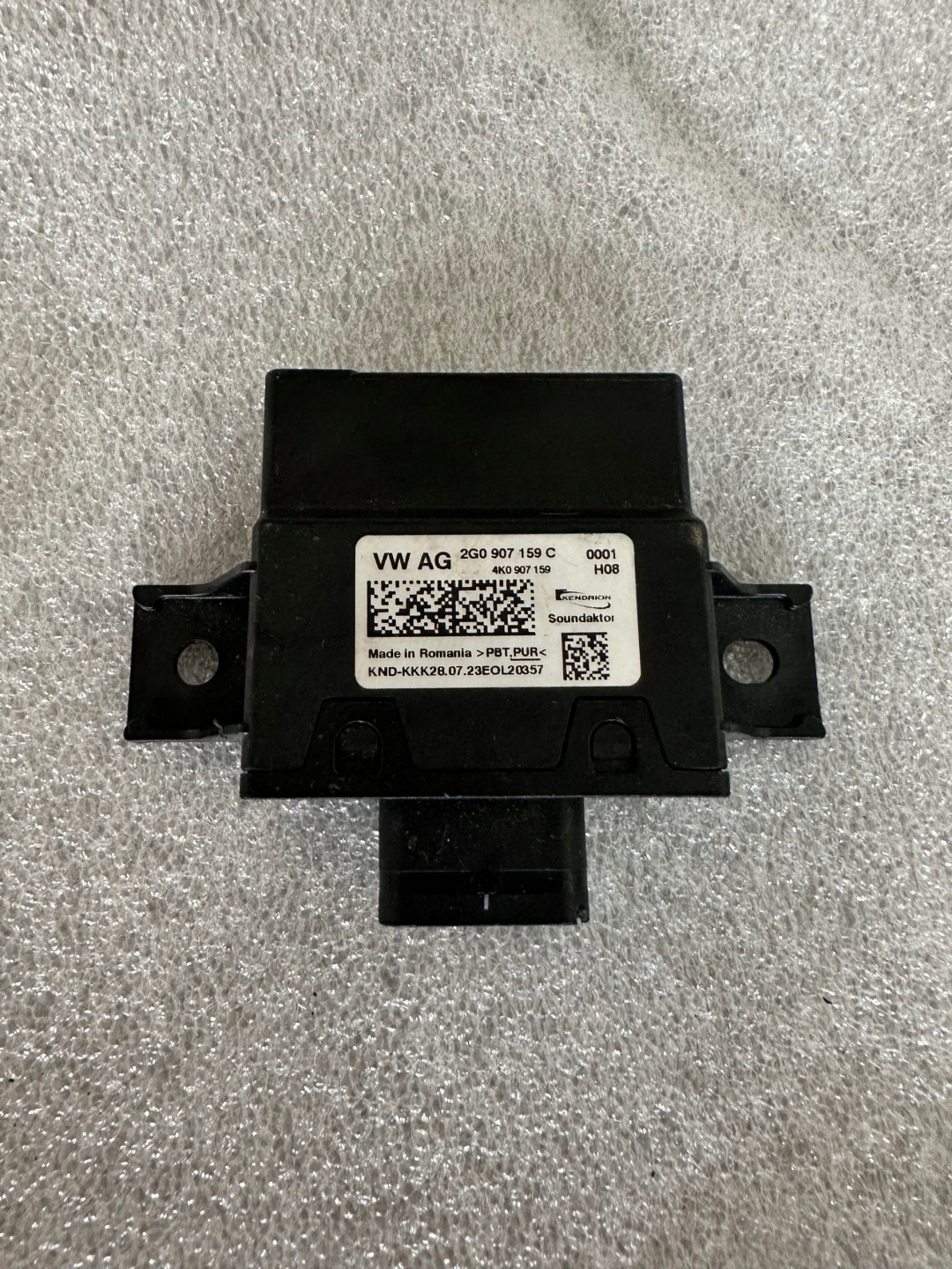 VW Audi Soundmodul 2G0907159C Steuergerät für Klangoptimierung