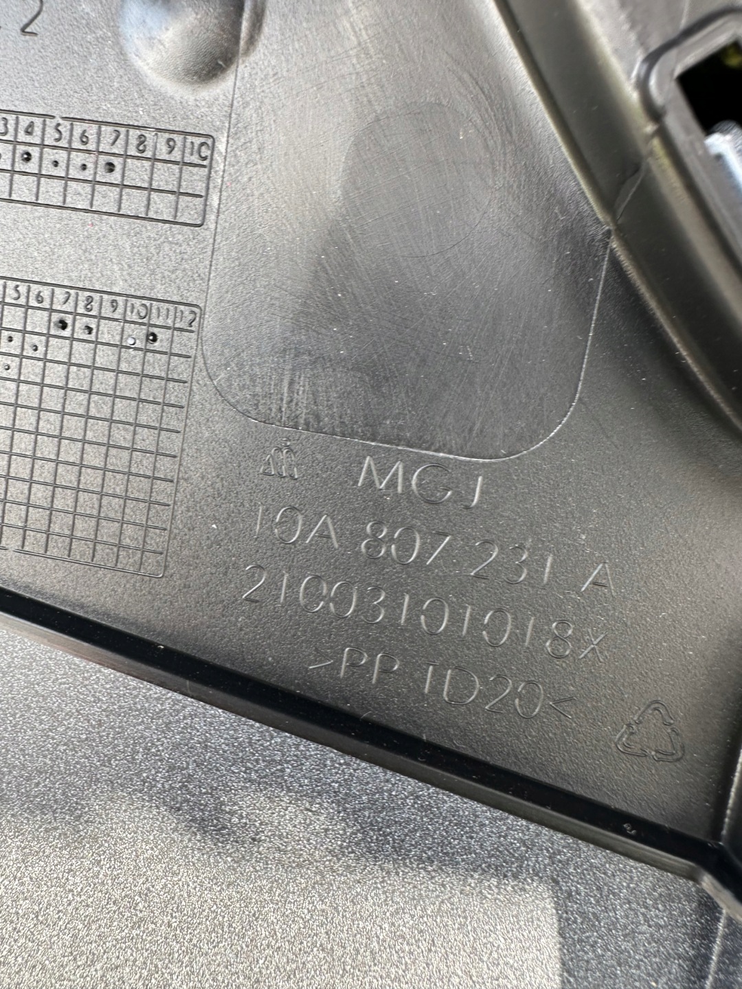 VW ID.3 GTX Frontstoßstange 10A807231A gebraucht