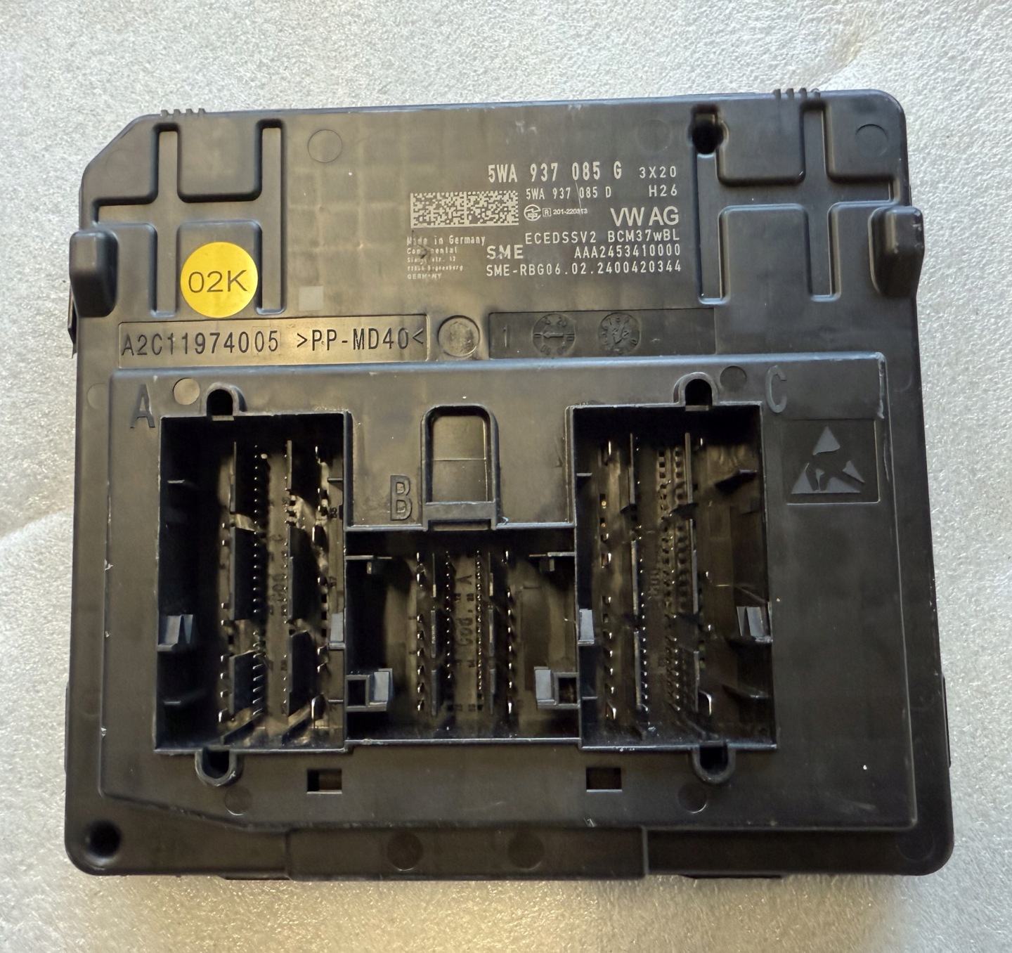 VW Komfortmodul 5WA937085G Steuergerät für Komfortsysteme