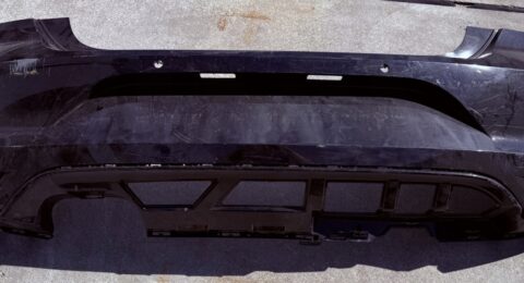VW Polo 5 GTI Heckstoßstange mit Spoiler und Teilenummer 6C6807421P